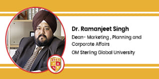 OM Sterling Global University Dean: Dr. Ramanjeet Singh Interview